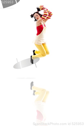 Image of Jumping girl