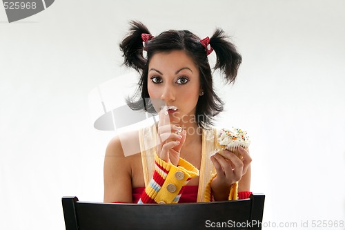 Image of Cupcake girl