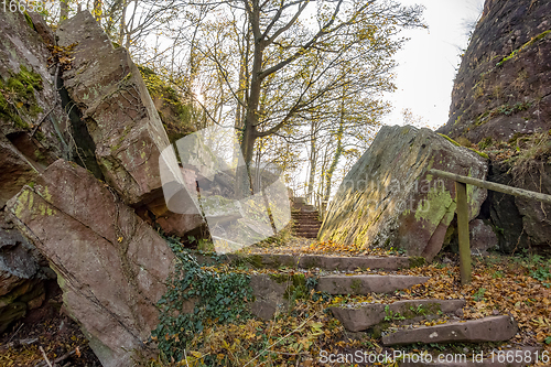 Image of footpath around Wertheim Castle