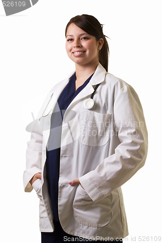 Image of Smiling lady doctor