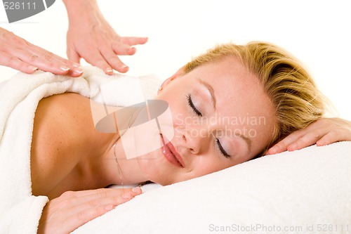 Image of Having a massage