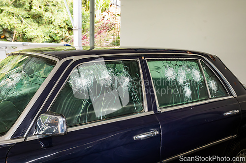 Image of Open-air museum of the famous drug dealer Pablo Escobar in Medellin Colombia