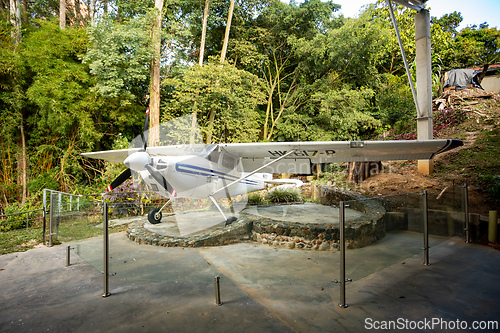 Image of Open-air museum of the famous drug dealer Pablo Escobar in Medellin Colombia