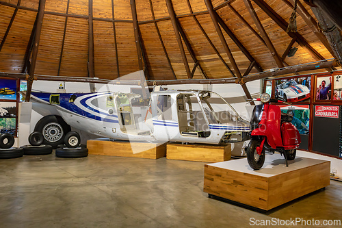 Image of Open-air museum of the famous drug dealer Pablo Escobar in Medellin Colombia