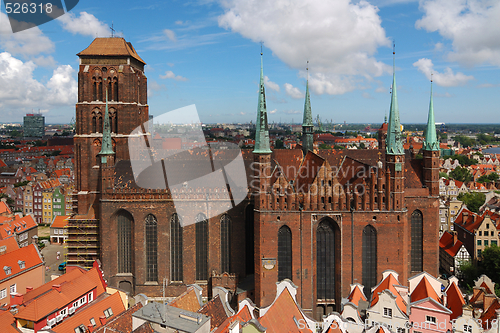 Image of Old Cathedral in Gdansk