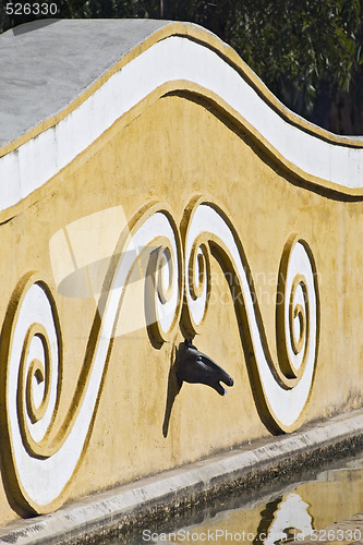 Image of Decorated fountain