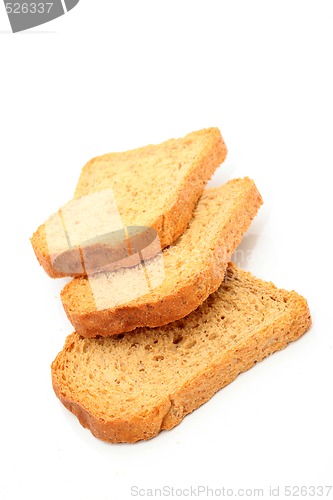 Image of three slices bread