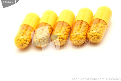 Image of yellow pills