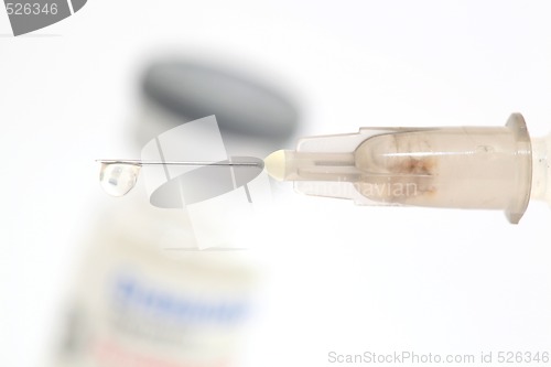 Image of medicine syringe