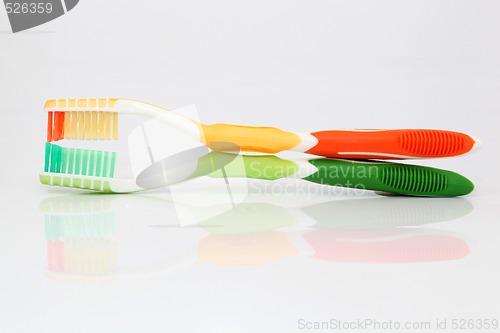 Image of two toothbrushes