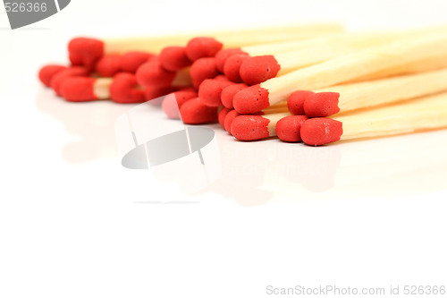 Image of closeup matches 