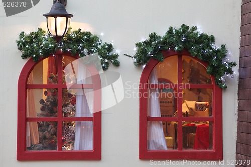 Image of xmas windows