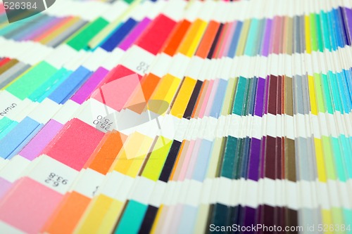 Image of pantone colors background