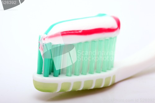 Image of toothbrush and paste