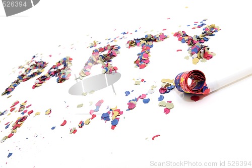 Image of confetti party 