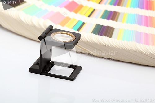 Image of colors and lense