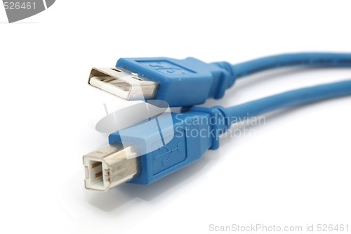 Image of blue cables