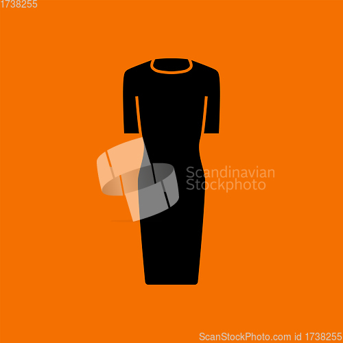 Image of Business Woman Dress Icon