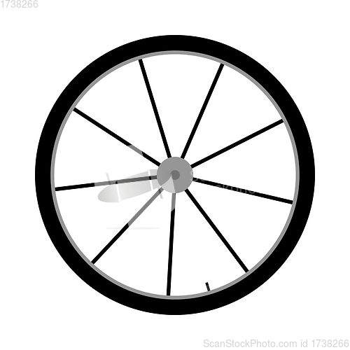 Image of Bike Wheel Icon