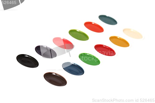 Image of isolated colors