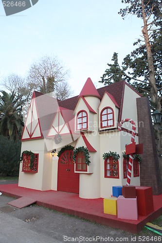 Image of xmas house