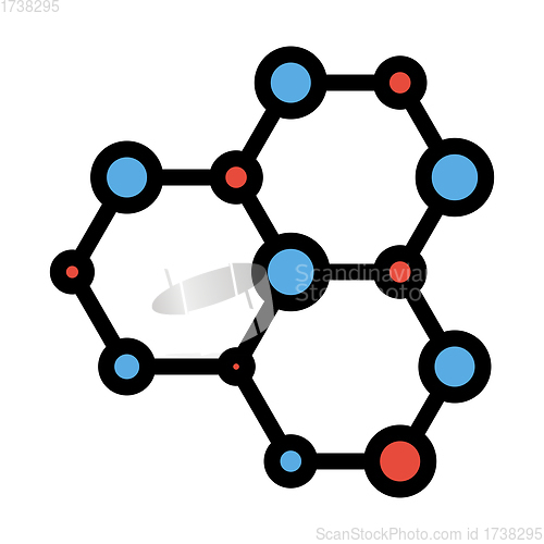 Image of Icon Of Chemistry Hexa Connection