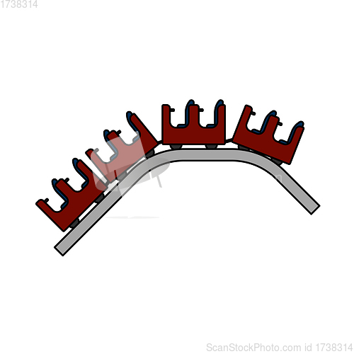 Image of Small Roller Coaster Icon