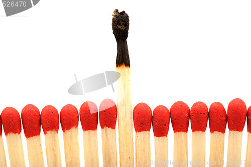 Image of different matchstick
