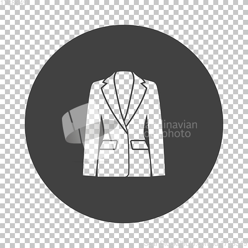 Image of Business Woman Suit Icon