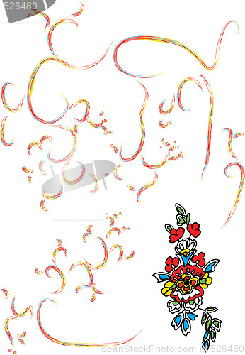 Image of colorful flower 