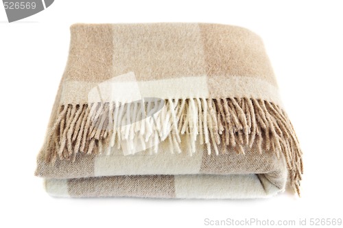 Image of Cozy alpaca wool blanket