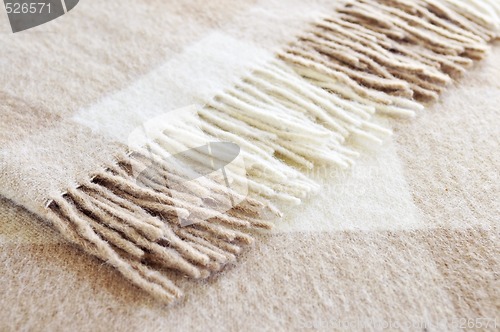Image of Cozy alpaca wool blanket