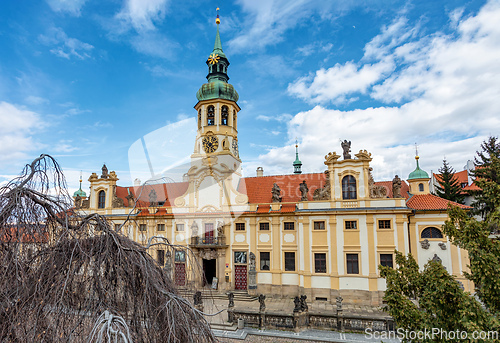 Image of Loreta Monastery, pilgrimage destination in Hradcany, Central Bohemia, Czech Republic