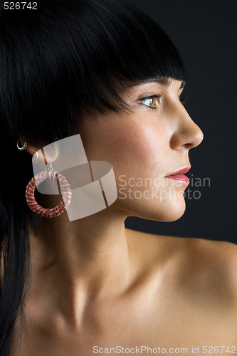 Image of Young woman portrait