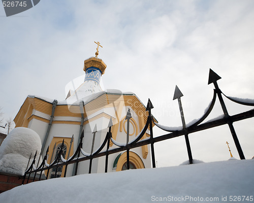 Image of Church. Winter.