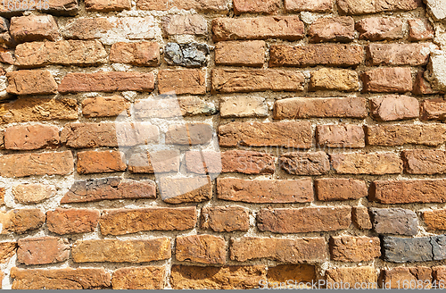 Image of old brick wall