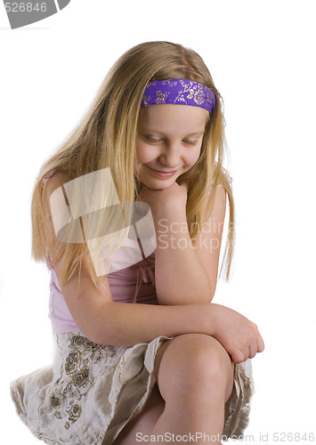 Image of Girl Thinking 