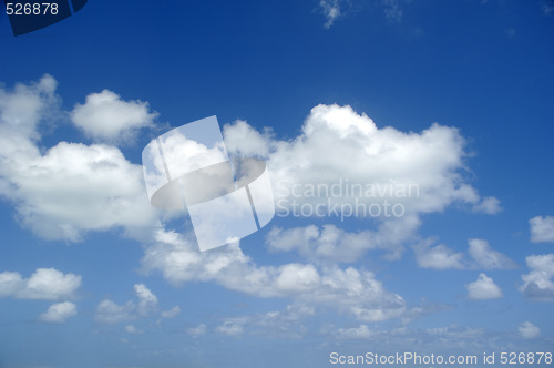 Image of Cumulus clouds