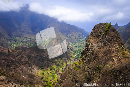 Image of Paul Valley landscape in Santo Antao island, Cape Verde