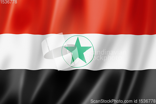 Image of Ahwazi Arabs ethnic flag, Iran
