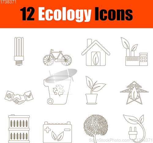 Image of Ecology Icon Set