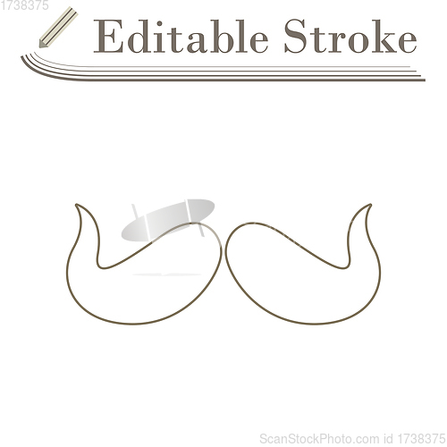 Image of Poirot Mustache Icon