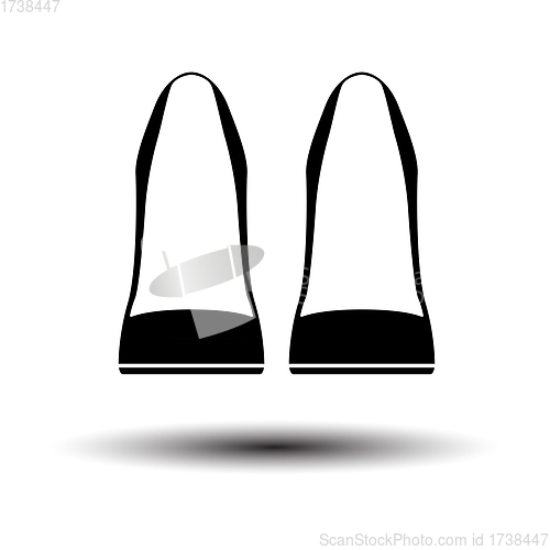 Image of Business Woman Shoes Icon