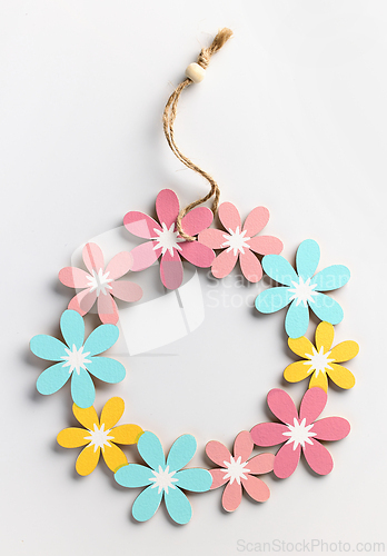 Image of beautiful flower shaped decor