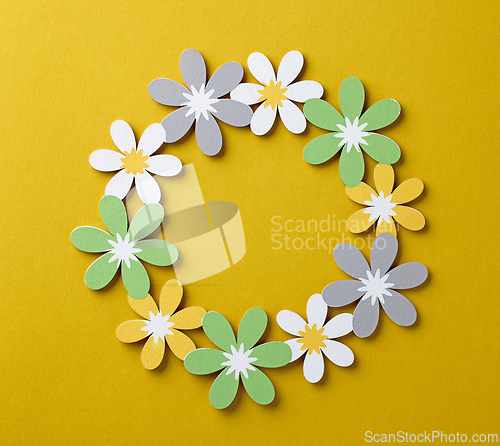 Image of beautiful flower shaped decor