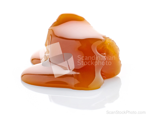 Image of melted caramel candy