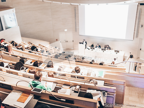 Image of Audience in the lecture hall.