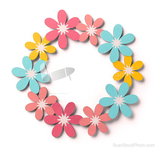 Image of beautiful flower shaped decor