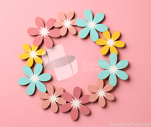 Image of beautiful flower shaped decor