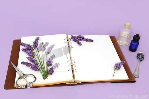 Image of Lavender Flower Herb Aromatherapy Essential Oil Preparation